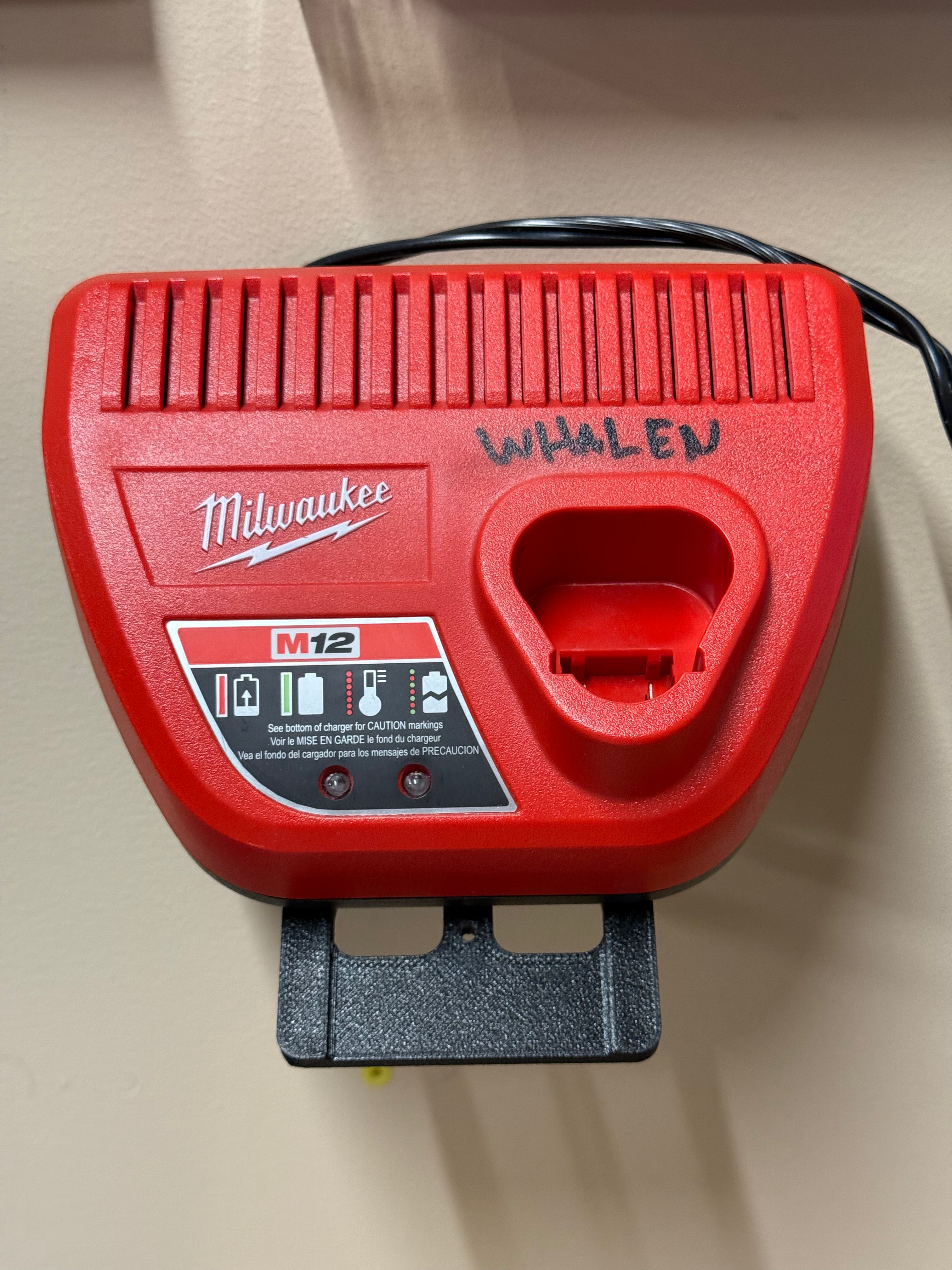 Milwaukee Charger Wall Mount